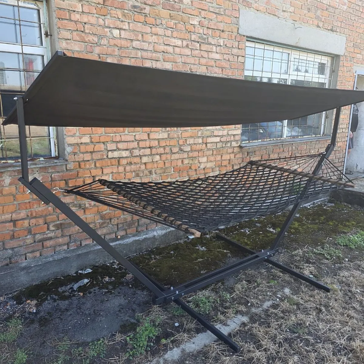 Стійка для гамака з дахом — фото 8
